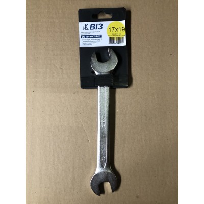 Ключ гаечный 17х19мм ВИЗ ХШ