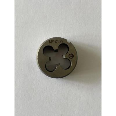 Плашка М 9х1,0мм для метрической резьбы 9ХС