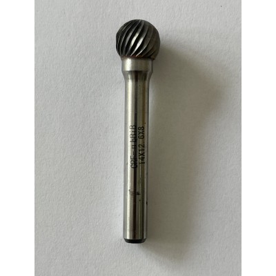 Борфреза сферическая D 14х12,6х8х70мм s BK8
