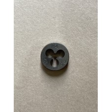 Плашка М 4х0,5мм для метрической резьбы 9ХС