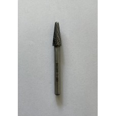 Борфреза коническая с закруглённым концом L a=14˚ 8,0х22,0х6,0х55мм d BK8