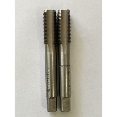 Метчик М/Р 14х1,25мм комплект из 2шт левый