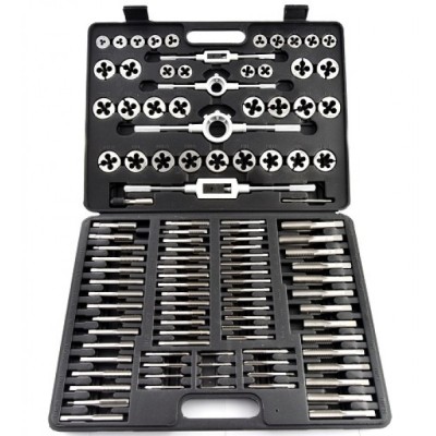 Набор метчиков и плашек М2-М18 чемодан 110 предметов