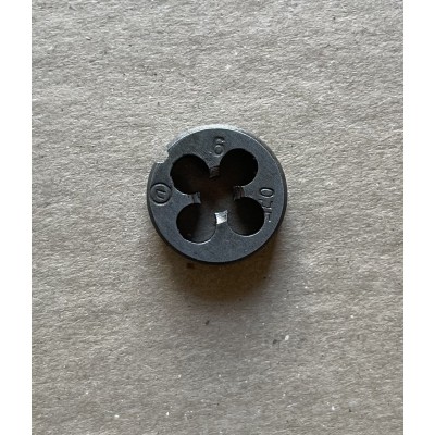 Плашка М 6х0,75мм для метрической резьбы 9ХС