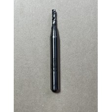 Борфреза цилиндрическая с торцевым зубом В 2х10х6х65мм d ВК8