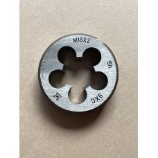 Плашка М 18x2,0мм для метрической резьбы 9ХС