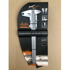 Штангенциркуль 100мм нониус 1/20мм со стоп винтом