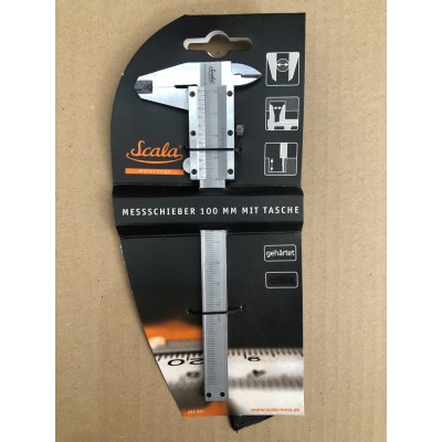 Штангенциркуль 100мм нониус 1/20мм со стоп винтом