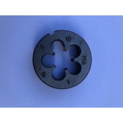 Плашка М 16х1,0мм для метрической резьбы 9ХС