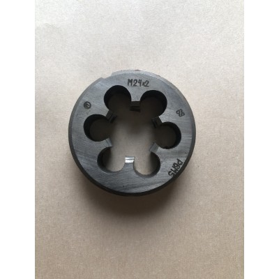 Плашка М 24х2,0мм для метричного різьблення Р6М5