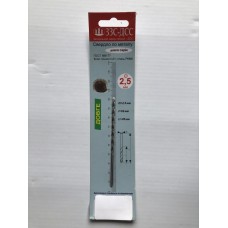 Сверло 2,5мм Ц/Х длинная серия Р6М5 А1 в блистере