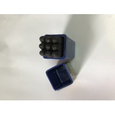 Клейма цифровые №2 набор из 9шт Eastman