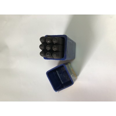 Клейма цифровые №2 набор из 9шт Eastman