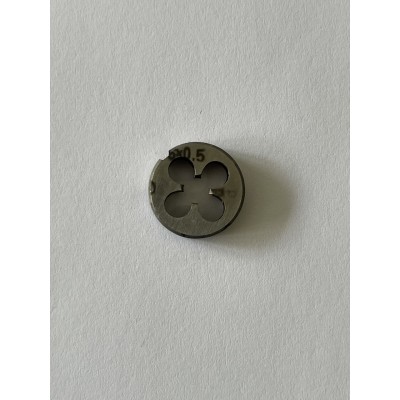 Плашка М 6х0,5мм для метрической резьбы 9ХС