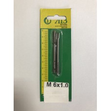 Метчик ручной 6х1,0мм комплект из 2шт в блистере