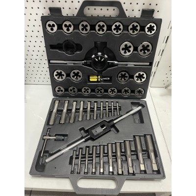 Набор метчиков и плашек М6-М24 чемодан 45 предметов