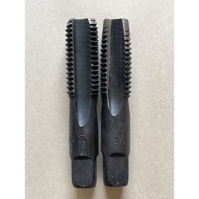 Мітчик ручний 20х2, 5мм комплект з 2шт лівий