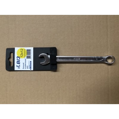 Ключ гаечный комбинированный 12х12мм ВИЗ ХШ