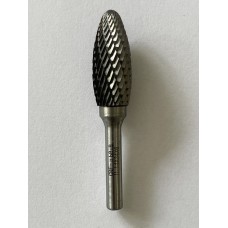 Борфреза пламеевидная Н 14х34х6х70мм d ВК8